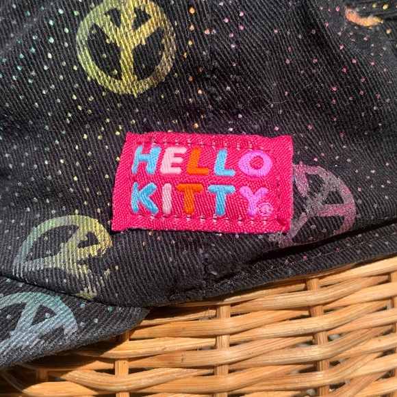 Hello Kitty peace signs cap black - Picture 6 of 11